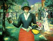Kazimir Malevich flower girl Sweden oil painting artist